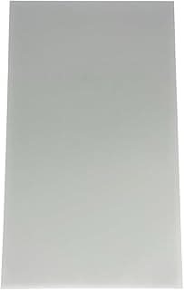 Tábua de corte Polietileno Branca 50x30x1,5cm - Kitplas (Cód. 1013)