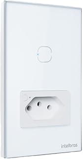 Tomada com Interruptor Inteligente Wi-Fi ETS 2001 Branco Intelbras