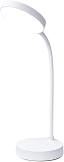 Luminária de Mesa LED Recarregável Articulada Touch Premium - 3 Níveis de Luminosidade Com Pescoço Flexível e Carregamento USB