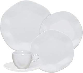 Aparelho de Jantar e Chá, 30 Peças, Oxford, Ryo White