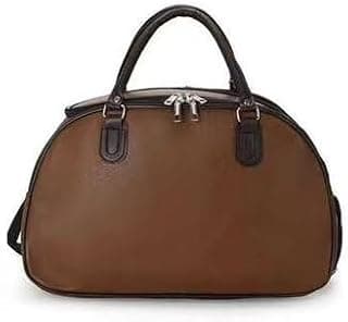 Bolsa Mala de Bordo de Viagem pequena couro sintetico executiva (CARAMELO)