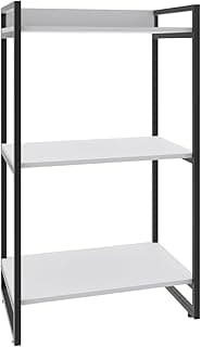 Estante Multiuso 3 Prateleiras 104x60cm Estilo Industrial