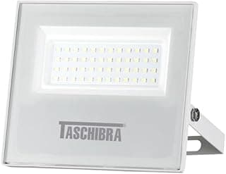 Refletor Taschibra TR LED 50W SLIM 3000K Branco
