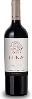 Vinho Tinto Luna Malbec 750ml - Argentino Premium de Mendonza - 9 Meses em Carvalho Francês – Sabor intenso e elegante para transformar jantares, encontros e celebrações em experiências memoráveis