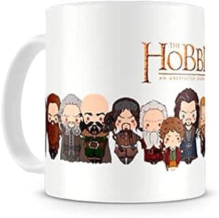 Artgeek Caneca O Hobbit Desenho Cerâmica 325 ml