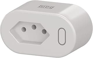 Plugue Inteligente Wi-Fi 10A com medidor de consumo, Bivolt, WEG Home compatível com Alexa e google Assistente. WEG HOME, Branco