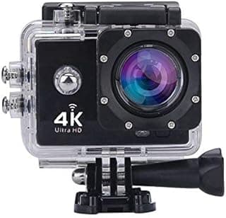 Camera Filmadora Wifi 4k Ultra Hd 16 mp A Prova D agua Acessorios Foto Video (RC439)