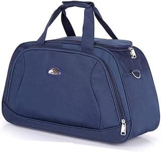 Bolsa Viagem Mala de Mão Feminina Masculino Grande(0010Azul)