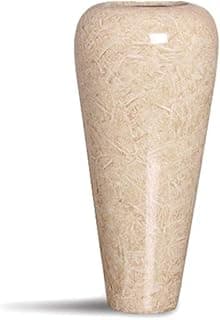 Vaso Atlanta G Decoração Em Cerâmica Bege Petra