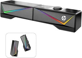 Caixa De Som Soundbar Hp Dhe-6005 Rgb Conexão Usb Led Rgb