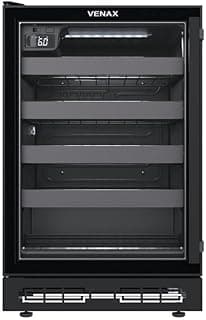 ADEGA CAVE IN 100 PRETO FOSCO PORTA INVERTIDA 220 V