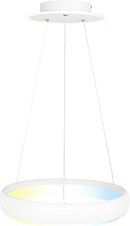 Luminária Suspending Decorativa Ledvance Smart Branca 30w Bivolt Compatível com Alexa