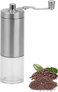 Moedor de Café Manual em Inox e Cerâmica Portátil Moe Grãos