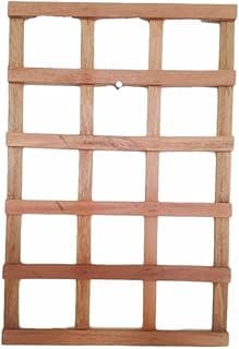 Treliça Quadrada Madeira 60x40 4 Unid Jardim Vertical Horta