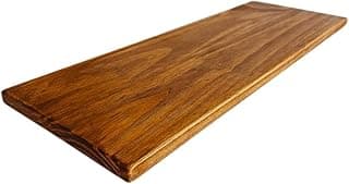 Prateleira Pinus Natural Suporte Invisível Flutuante 1MTx15 cm Madeira Maciça (IPE)