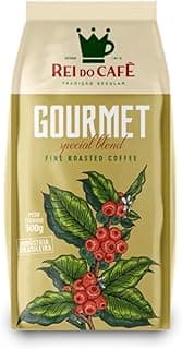 Café Em Grãos Gourmet Torrado 500g REI DO CAFE 100% Arábica Alta Mogiana Cafeteria Tradicional de Santos