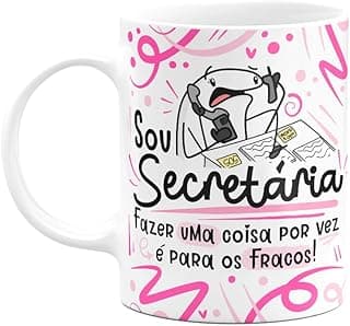Caneca Flork Profiss?es - Sou Secret?ria