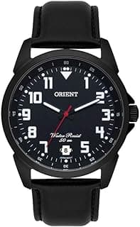 Relógio Masculino Orient Prova D'agua Pulseira de Couro Garantia de 1 ano Mpsc1009 p2px