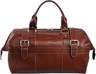 Mala de Viagem EIFFEL em Couro (Pinhão)