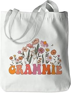 Presentes para avó, aniversário, dia das mães, aposentadoria, presente para mulheres, Mama Nana Mimi, bolsa de ombro reutilizável