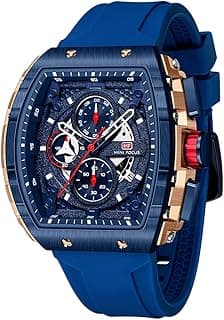 Relógio masculino Mini Focus Fashion Sport (cronógrafo/à prova d'água/luminoso/calendário) relógio de quartzo com pulseira de silicone para homens