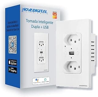 Tomada Inteligente Dupla + USB