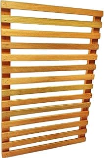 Jardim Vertical Madeira 60x50 Modular 1 Unid Horta Treliça