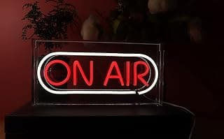 Ulalaza On air Lightbox Luz noturna LED neon para festa, mesa, quarto, casa, aniversário, arte, decoração, com USB 30 * 15 * 4,3 cm