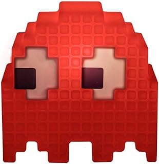 Luminária Fantasminha Pixel Pacman Vermelho