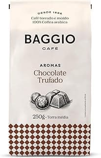 Baggio Café Café Torrado e Moído Aroma de Chocolate Trufado 250g