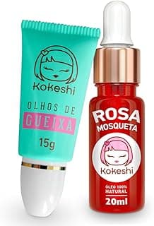 Kit Olhos de Gueixa + Óleo de Rosa Mosqueta Kokeshi