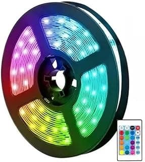 Fita De Led RGB 5 Metros 5050 Ip65 60 Led/m Com Controle
