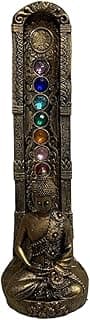 Incensário Vertical Incenso Vareta 7 Chakras Buda Ganesha (Buda Bronze)