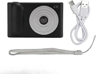 Câmera digital 4K, câmera de vlogging com foco automático, câmera de zoom digital de 48MP 16X para fotografia de viagens e ferramenta de vlogging de vídeo (-2214240064212)