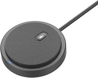 Docooler Microfone Condensador Omnidirecional UM02, USB, Portátil