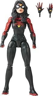 Boneco Marvel Legends Series - Figura de 15 cm com acessórios - Jessica Drew Spider Woman - F6569 - Hasbro