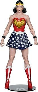 DC Direct – Boneco da Mulher Maravilha de 18 cm com quadrinhos (Mulher Maravilha nº 1) – Perfuradores de página – da McFarlane Toys