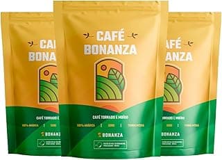 Café Gourmet 100% Arábica - Kit 3 cafés 500g - Moído. Fazenda Bonanza Cafés Especiais.