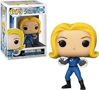 Funko Pop Mulher Invisível (Invisible Girl) Quarteto Fantástico 558, Multicolorido