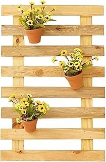 Painel Treliça Jardim Vertical Floreira Suporte Vaso Planta