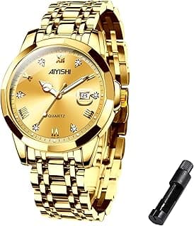 Relógios de pulso analógicos masculinos, calendário de quartzo, casual, estiloso, esportivo, militar, à prova d'água, pulseira de silicone de borracha