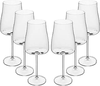 WOLFF - Conjunto 6 Taças de Cristal Ecológico Alex 600ml para Vinho