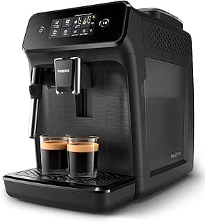 Cafeteira Espresso Automática Série 1200 Philips Walita, Preta, 1500W, 110v - EP1220/15