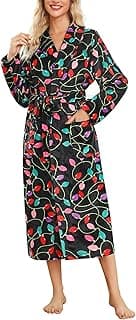 Roupão feminino de lã de pelúcia longo macio para spa