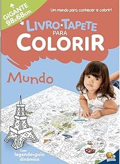 Livro-Tapete para Colorir: Mundo