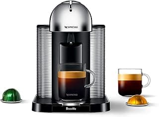 Nespresso Máquina de café e café expresso Vertuo da Breville, cromado