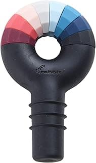 Rabbit Rolha para garrafa de vinho, conjunto de 8, sortidos