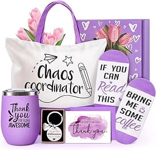 Presentes de agradecimento para mulheres, presentes de agradecimento ao professor, presente de dia profissional administrativo, cesta de presente de Natal exclusiva para professores, enfermeiros