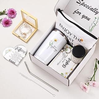 Presentes de novos começos para mulheres, presentes de despedida para colegas de trabalho, saindo para longe, caixa de presente de novo trabalho para amigos funcionários, despedida, adeus, boa sorte