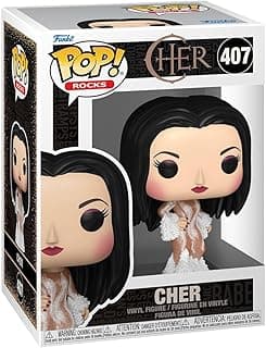 Funko Pop! Rocks: Cher - (Met Gala 1974) - Figura de vinil colecionável - ideia para presente- Mercadoria oficial - Brinquedos para crianças e adultos - Fãs musicais - boneco para colecionadores e
